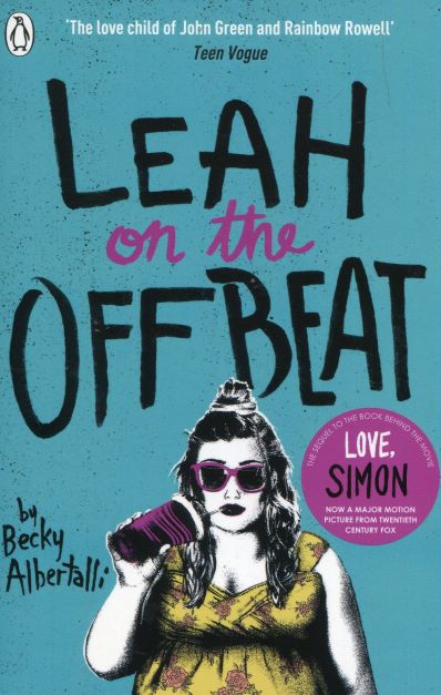 Book cover of Leah on the Offbeat - (a Christina favourite) by Becky Albertalli