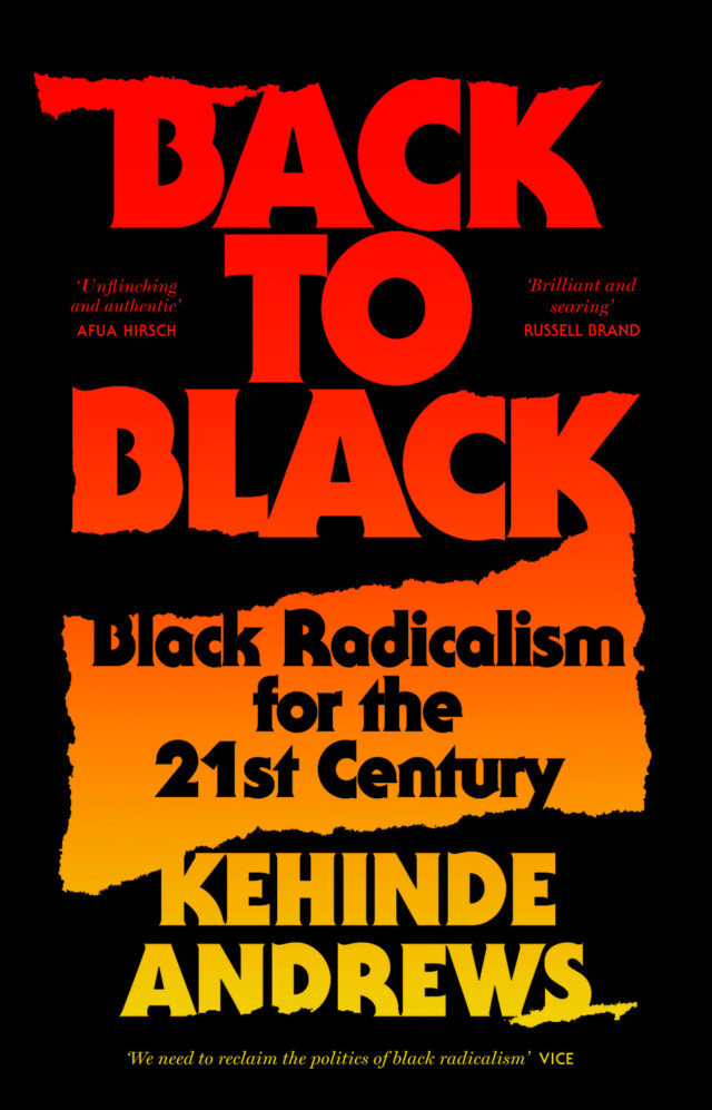 Book cover of Back to Black by Kehinde Andrews