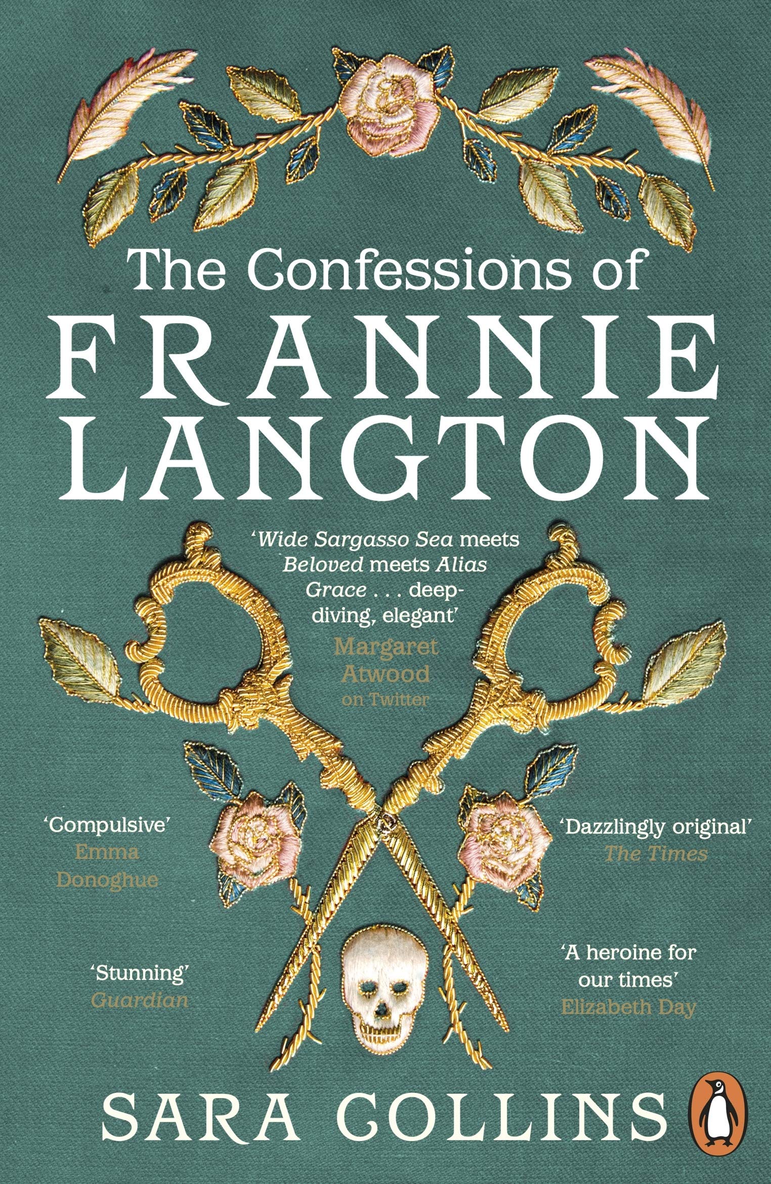 Book cover of The Confessions of Frannie Langton by Sara Collins