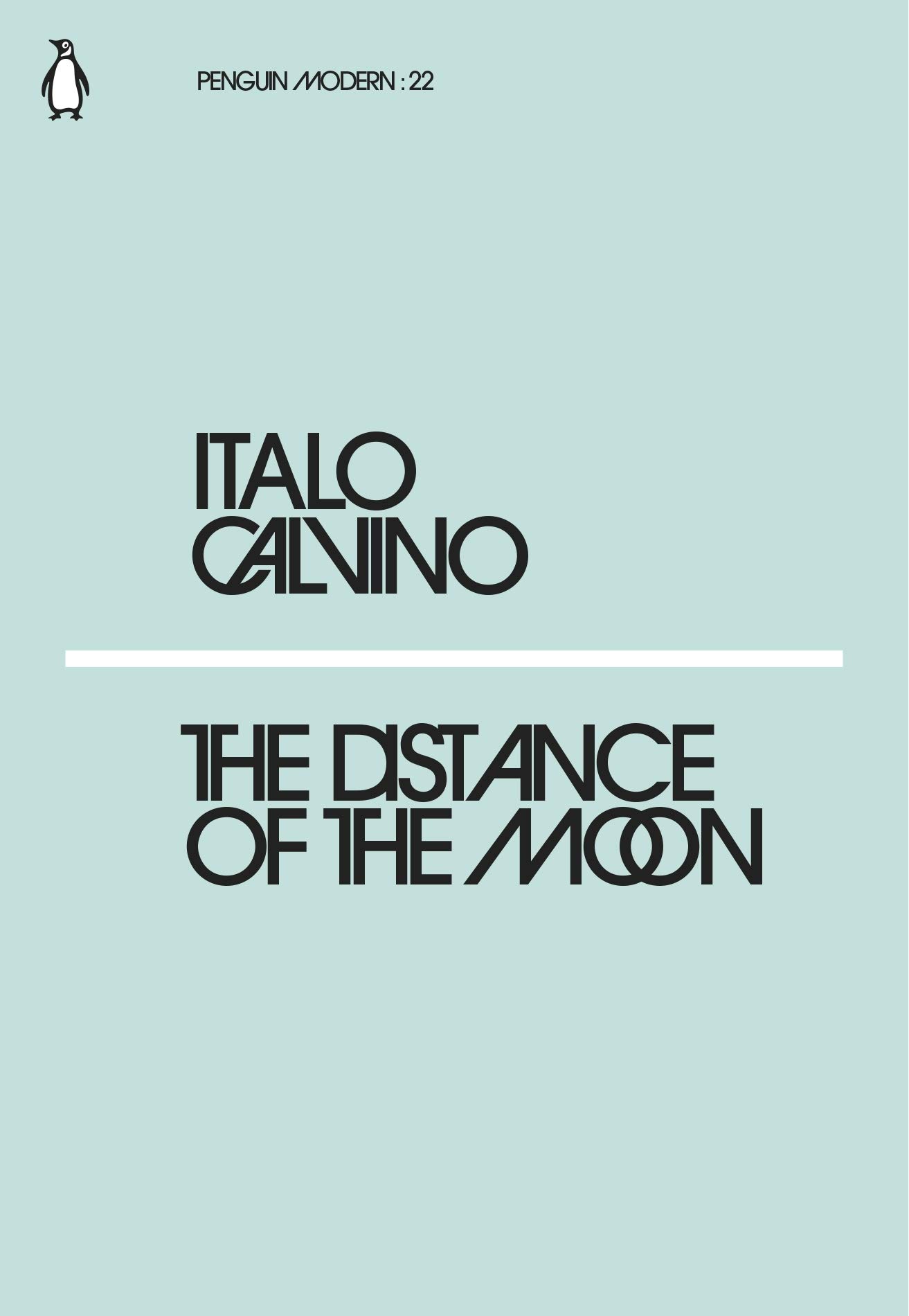 Book cover of  The Distance of the Moon by Italo Calvino