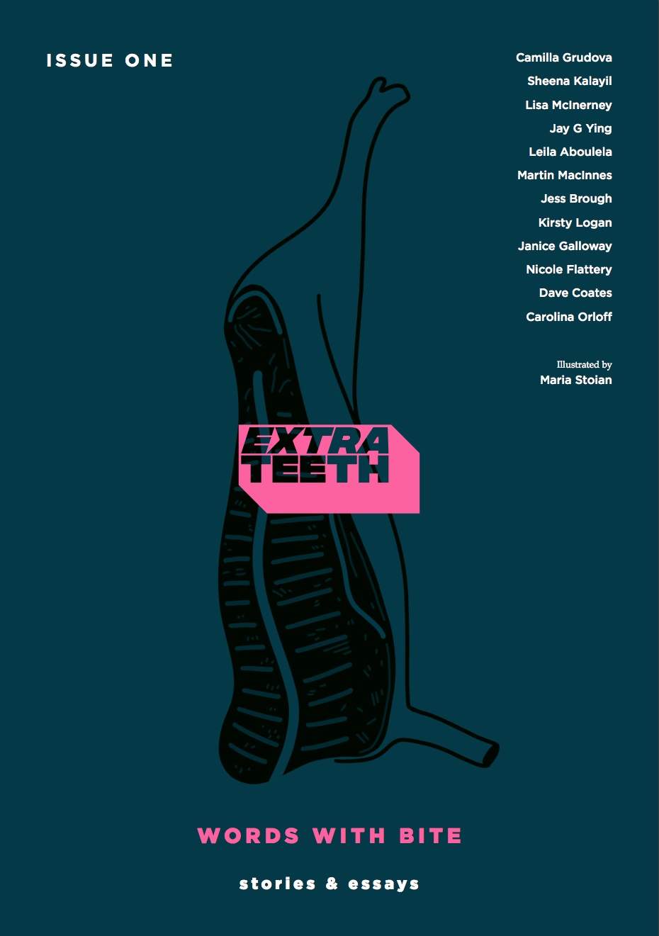 Book cover of Extra Teeth - Issue One - (a Mairi favourite) by Heather Parry & Jules Danskin (ed.)