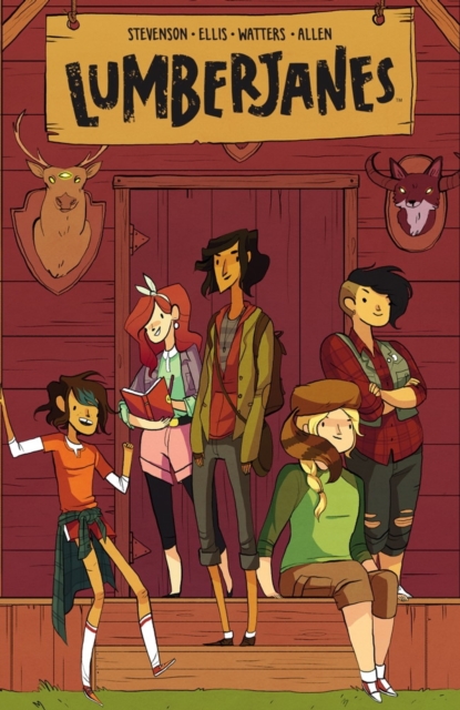 Book cover of Lumberjanes Vol. 1 by  Noelle Stevenson, Grace Ellis, Shannon Watters, Brooke A. Allen