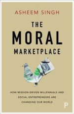 Book cover of The Moral Marketplace  by Asheem Singh 