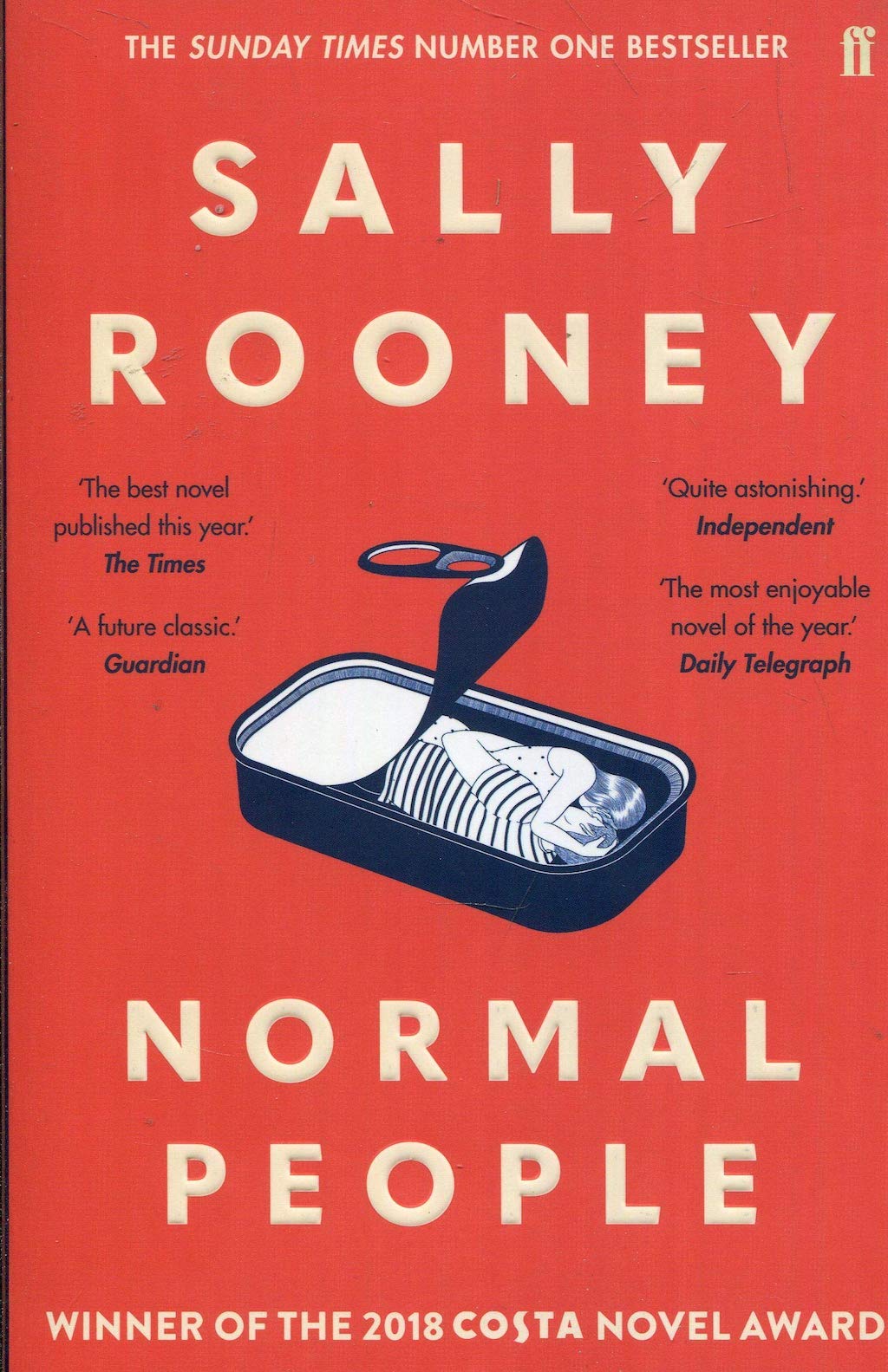 Book cover of Normal People - (a Jim favourite) by Sally Rooney